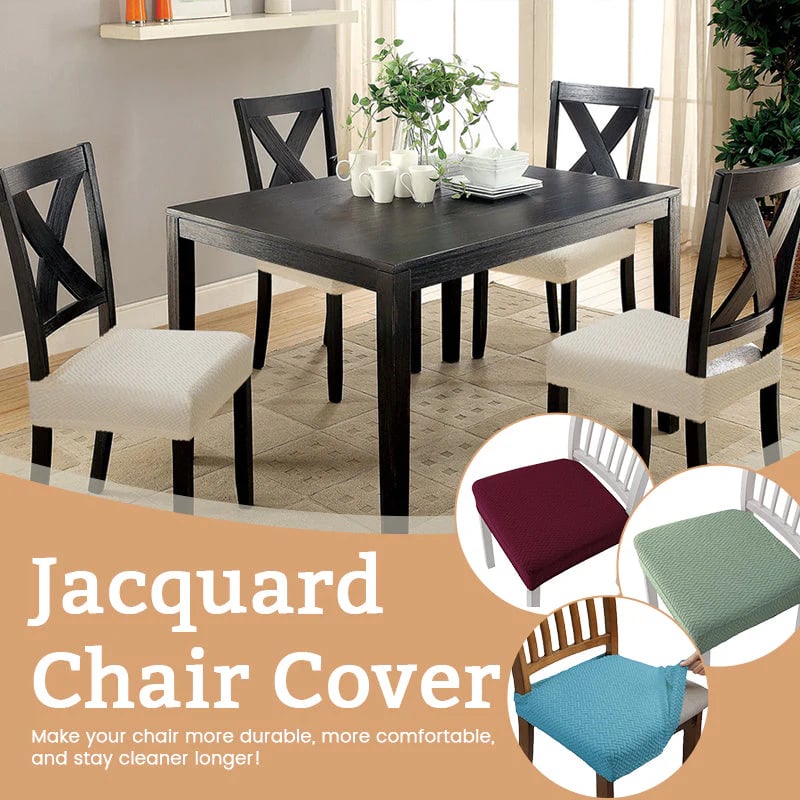 Waterproof Stretchy Jacquard Chair Seat Cover