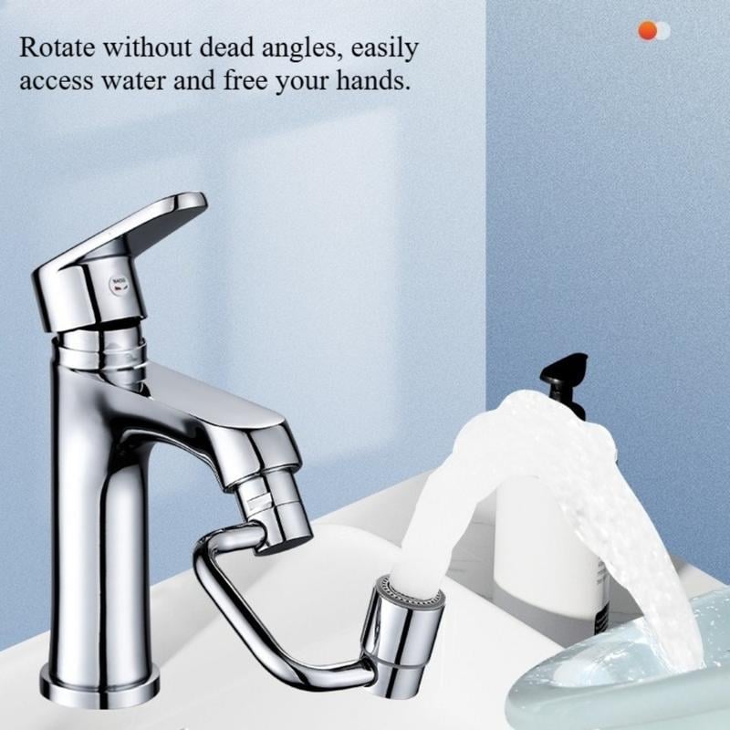 Universal 1440° Rotatable Sink Tap Adaptor Faucet Aerator Extension