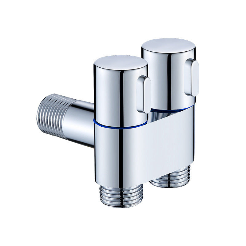 1-in-2-Out Dual Control Shower Valve Brass