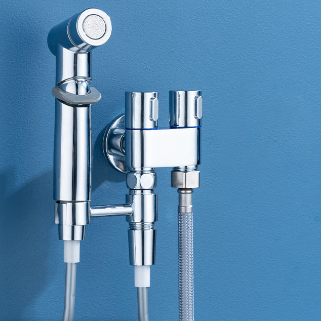 1-in-2-Out Dual Control Shower Valve Brass