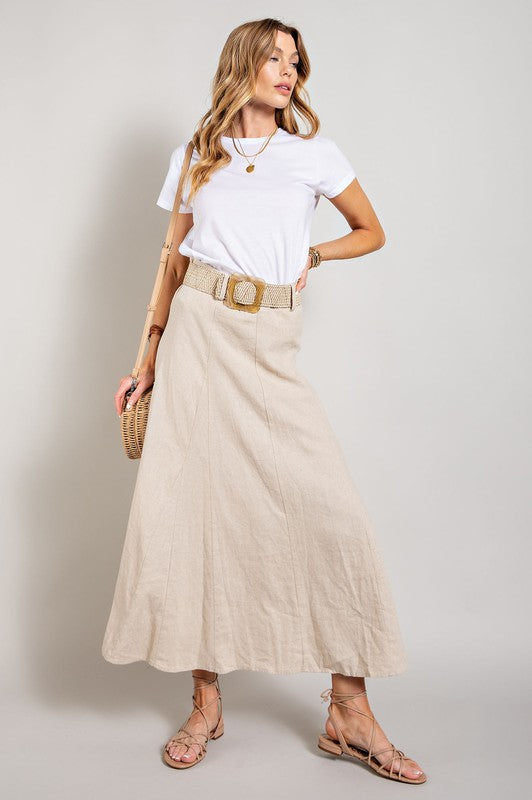 Lex Linen Skirt