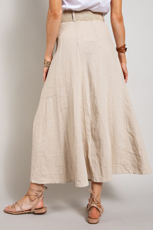 Lex Linen Skirt