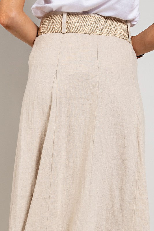 Lex Linen Skirt