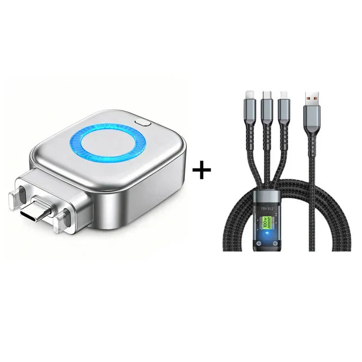140W Auto Power-Off USB-C Fast Charging Adapter