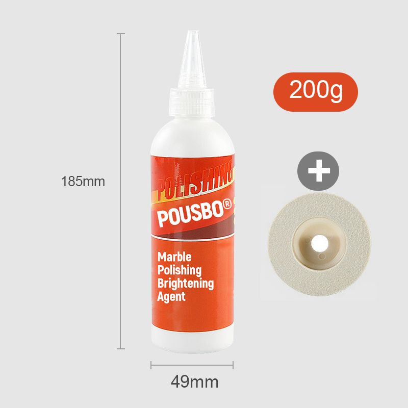 Marble Polish for Natural Stone 200g with Wool Wheel