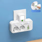 Smart Power Strip with USB Ports and Individual Switches