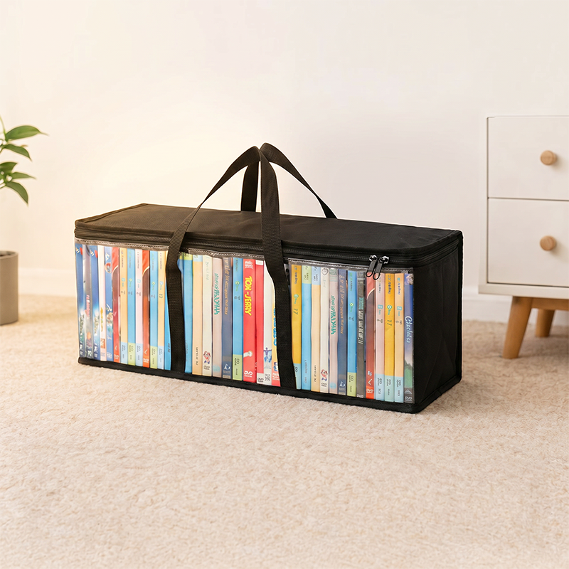 Large Heavy-Duty Clear Plastic Storage Bag for Clothes Moving and Storage