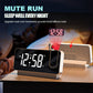 Smart Digital Projection Alarm Clock with 7-Inch LED Display