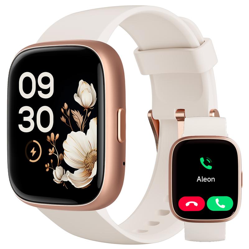Smart Watch with Call Function 100 Sports Modes IP68 Waterproof Fitness Tracker