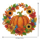 Fall Pumpkin Diamond Painting Wreath Hanging Ornament DIY Kit
