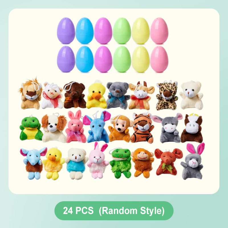 Prefilled Easter Eggs with Stuffed Animal Toys