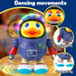 Dancing Space Duck Musical Toy with Lights