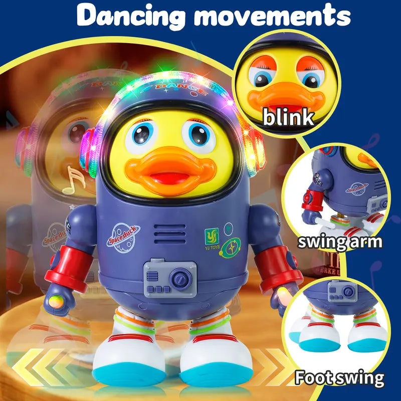 Dancing Space Duck Musical Toy with Lights