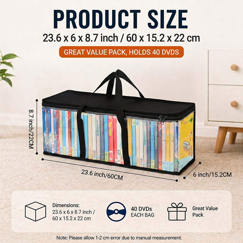 Large Heavy-Duty Clear Plastic Storage Bag for Clothes Moving and Storage