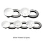 Spring-Loaded Metal Waist Extender Button for Jeans