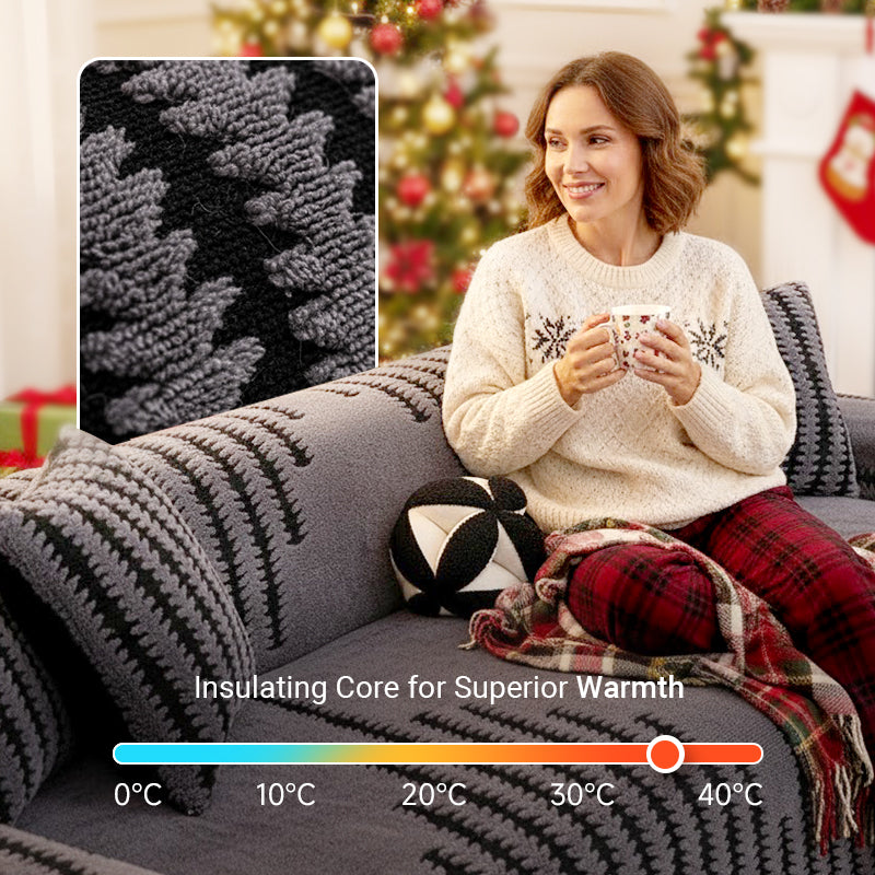 Soft Plush Non-Slip Couch Cover