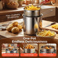 304 Stainless Steel Multifunctional Fryer Pot