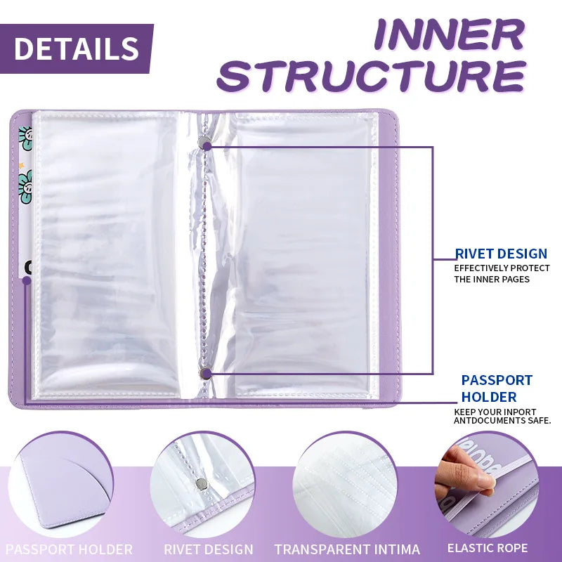 A5 Savings Challenge Binder with 100 Envelopes