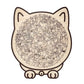 135-Piece Morandi-Colored Cat Shaped Wooden Jigsaw Puzzle