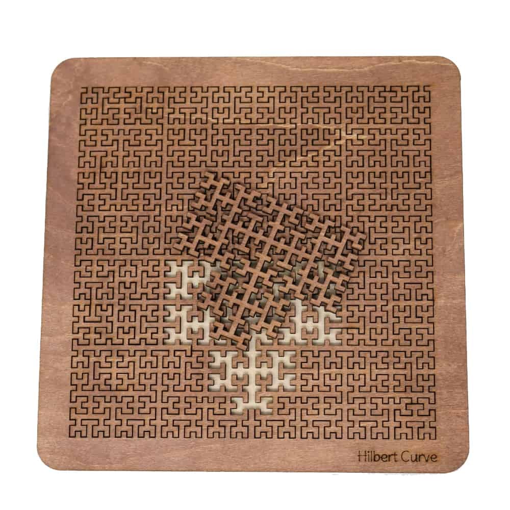 Fractal Tray Wooden Jigsaw Puzzle