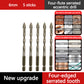 4-Flute Serrated Eccentric Drill Bit Set