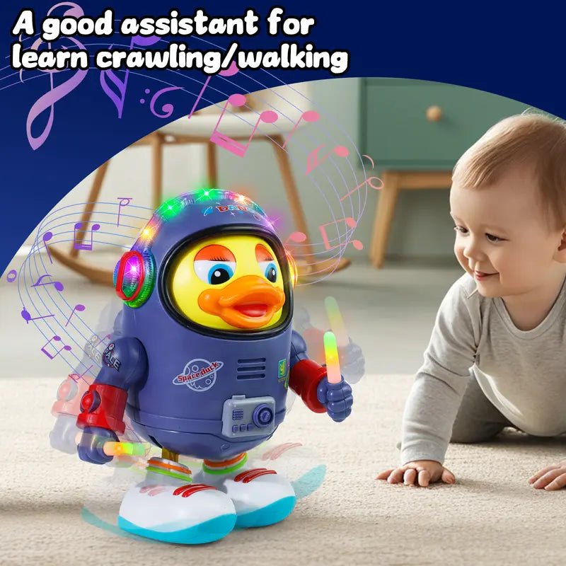 Dancing Space Duck Musical Toy with Lights