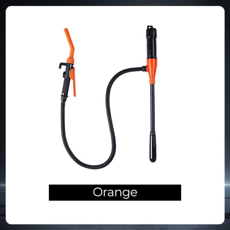 Orange Siphon Pump for Fuel Water and Oil