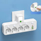 Smart Power Strip with USB Ports and Individual Switches