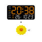 Multifunctional LED Digital Wall Clock with Temperature Display