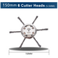 15.2 cm Steel Wire Brush Cutter Trimmer Head