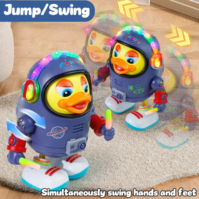 Dancing Space Duck Musical Toy with Lights