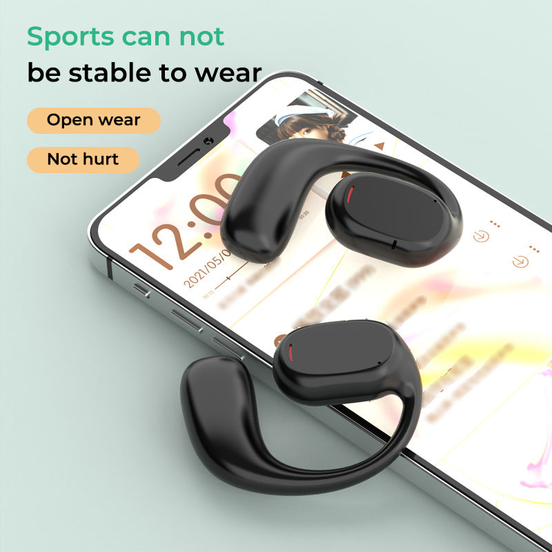 Wireless Ear-Hanging Bluetooth Headset Open-Ear Sports Earphones