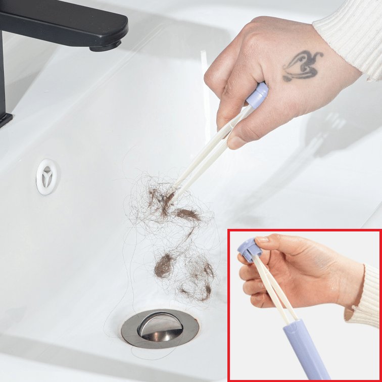 Hands-Free Cloth Changing Mini Mop with 360° Swivel Head