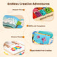 Wooden Magnetic Pattern Block Puzzle Set