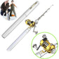 Compact Pocket Telescopic Fishing Rod and Reel Set