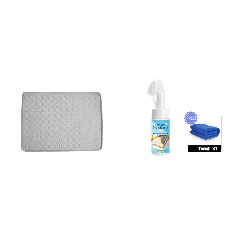 Breathable Pet Cooling Mat Oxford Fabric No-Water Design
