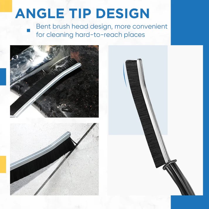 Gap Cleaning Brush with Hard Bristles