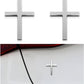 3D Metal Jesus Christ Cross Car Badge Sticker