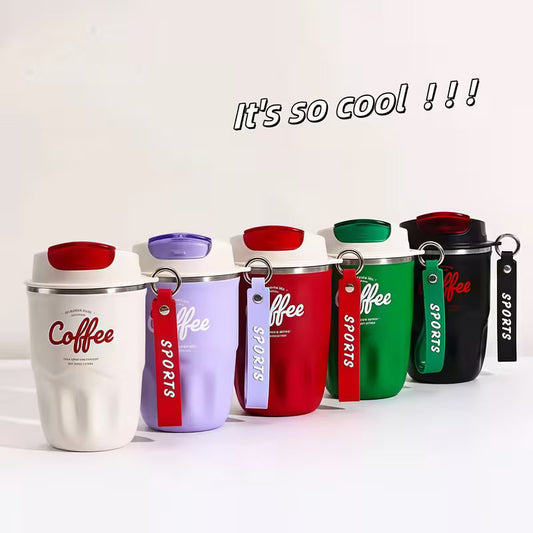 Stainless Steel Vacuum Insulated Coffee Flask 360 ml