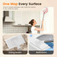 Disposable Dust Mop with 4 Reusable Cloths