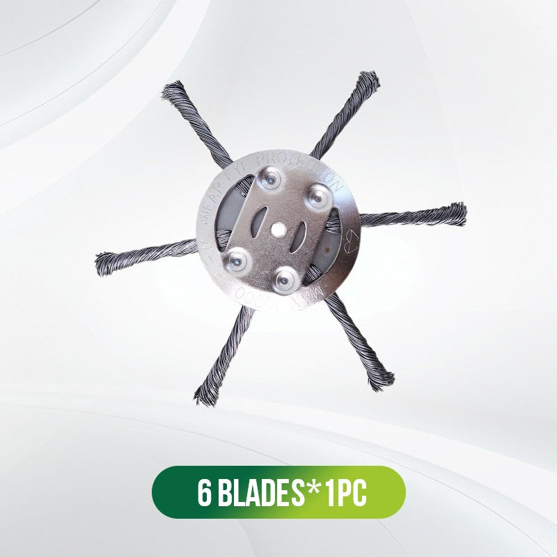 15.2 cm Steel Wire Brush Cutter Trimmer Head