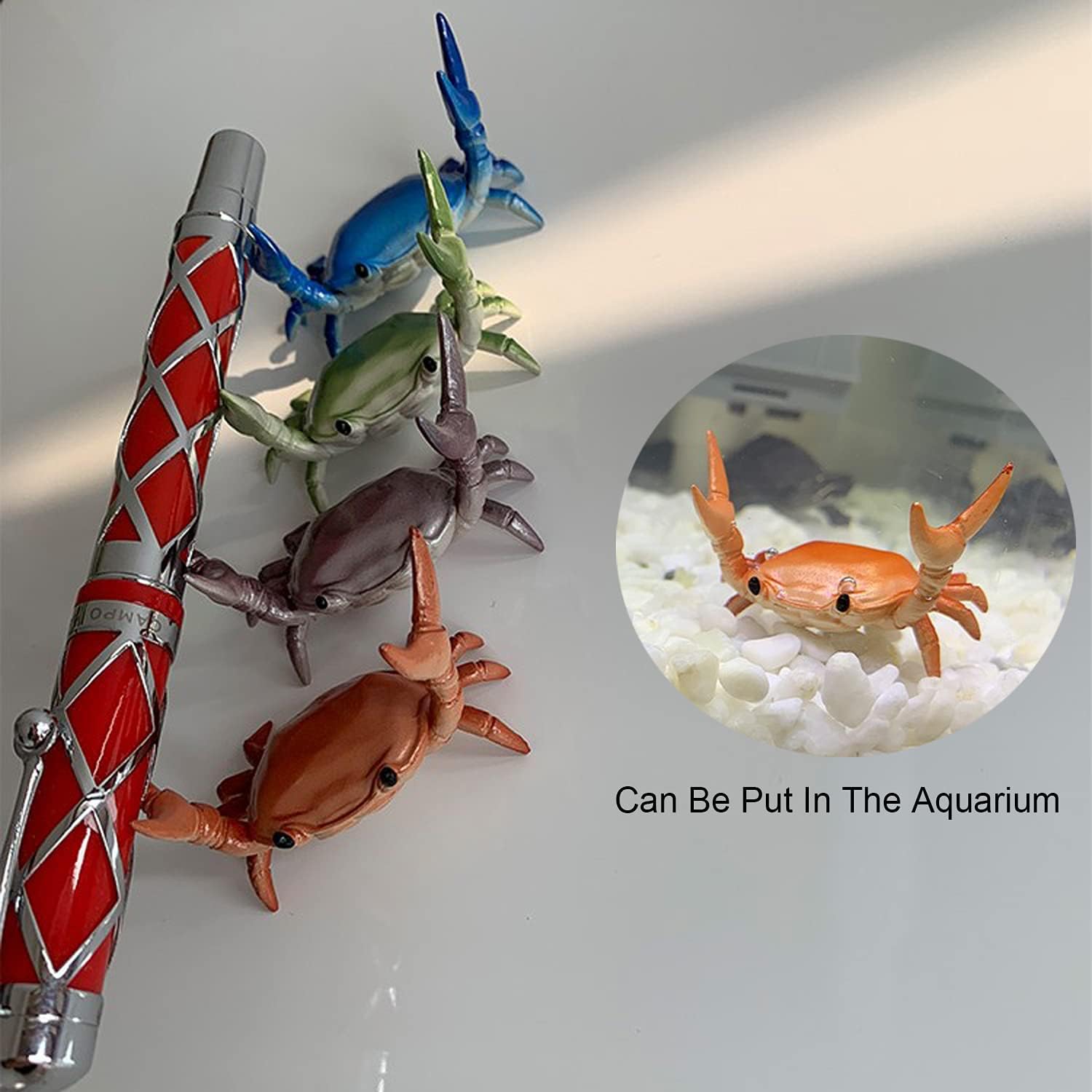 Funny Cute Crab-Shaped Pen Holder