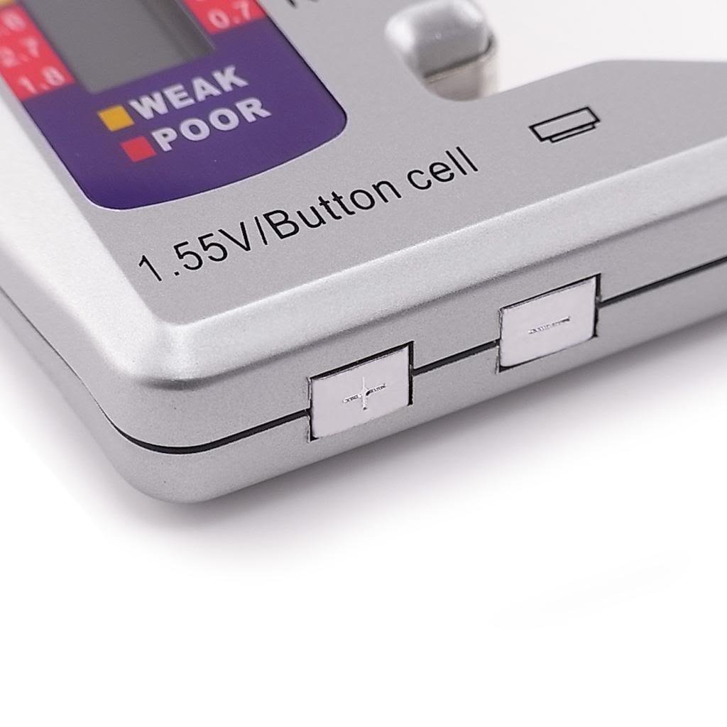 Battery Tester for C AA AAA D N 9V and Button Cells