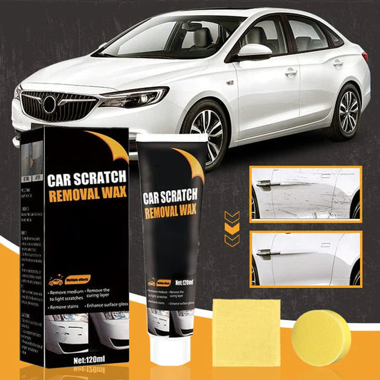 Car Scratch Repair Paste with Sponge and Towel Kit