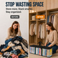 Large Heavy-Duty Clear Plastic Storage Bag for Clothes Moving and Storage