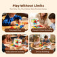 Wooden Magnetic Pattern Block Puzzle Set