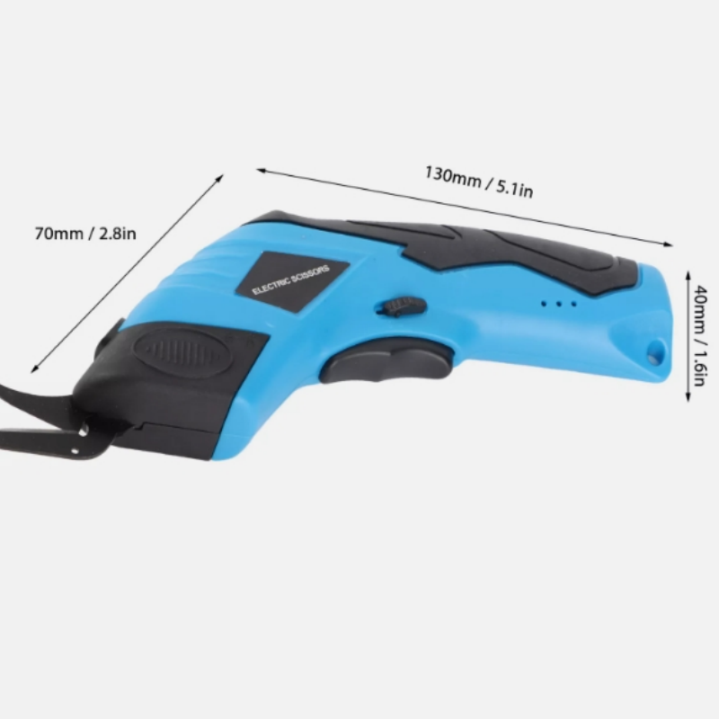 Portable Handheld Lithium Battery Rechargeable Electric Cloth Cutting Scissors