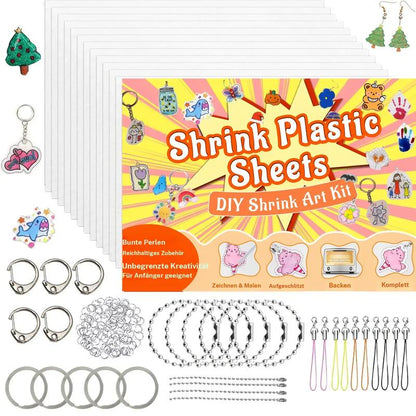 DIY Shrinky Dinks Keychain Craft Kit