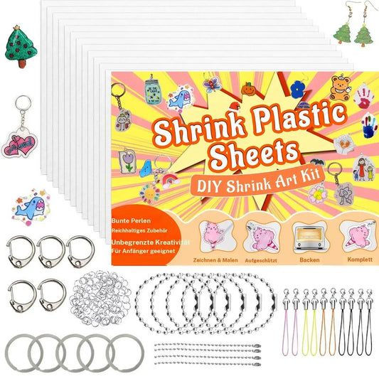 DIY Shrinky Dinks Keychain Craft Kit