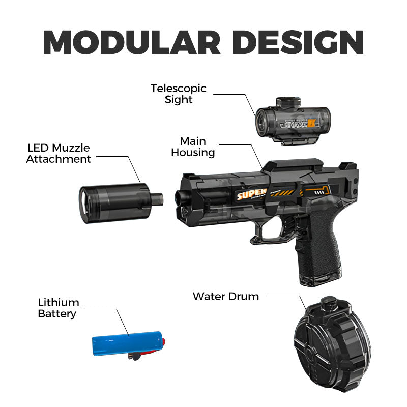 Fast Mode Ice Explosion Pistol Water Gun